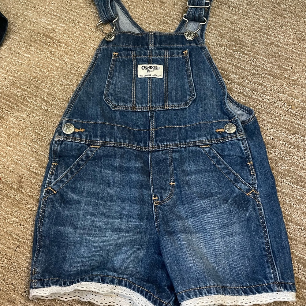 Gently used overall shorts